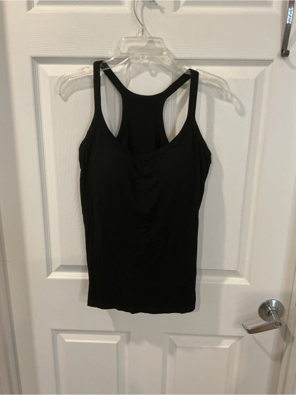 Black Racerback Tank Top - Brand Unspecified